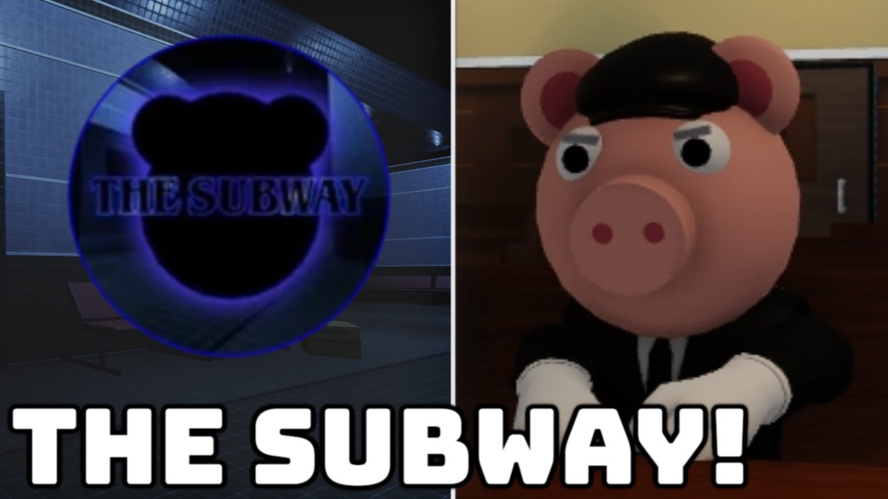 Как сбежать из метро в Piggy Seeking Revenge!
