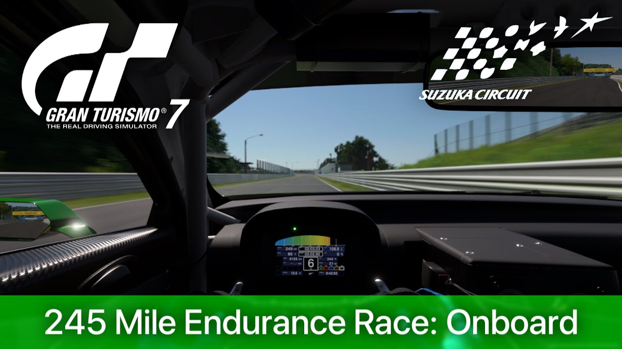 Gran Turismo 7 Suzuka 245m Endurance Onboard