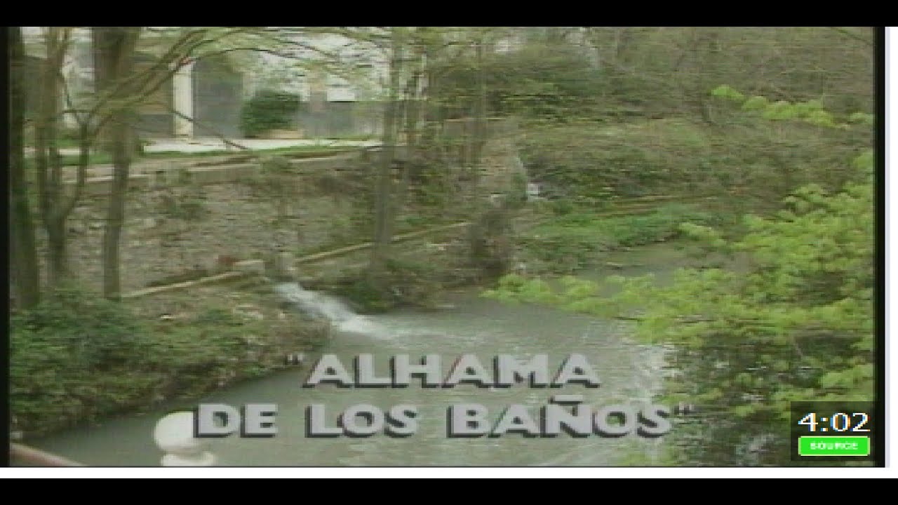 Alhama de Granada: los baños y el pueblo (1990)