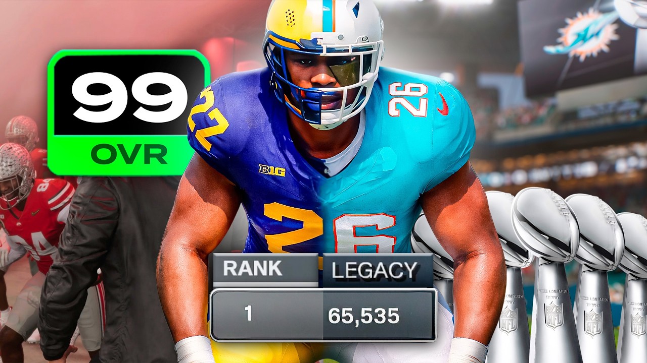 Following the ENTIRE Career of a 99 Overall RB
