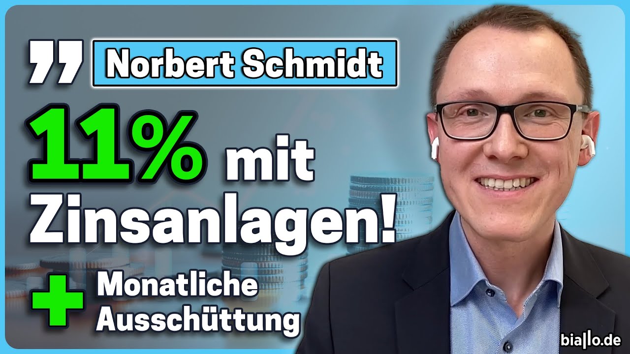 11 % Rendite mit Anleihen: Norbert Schmidts Erfolgsstrategie erklärt