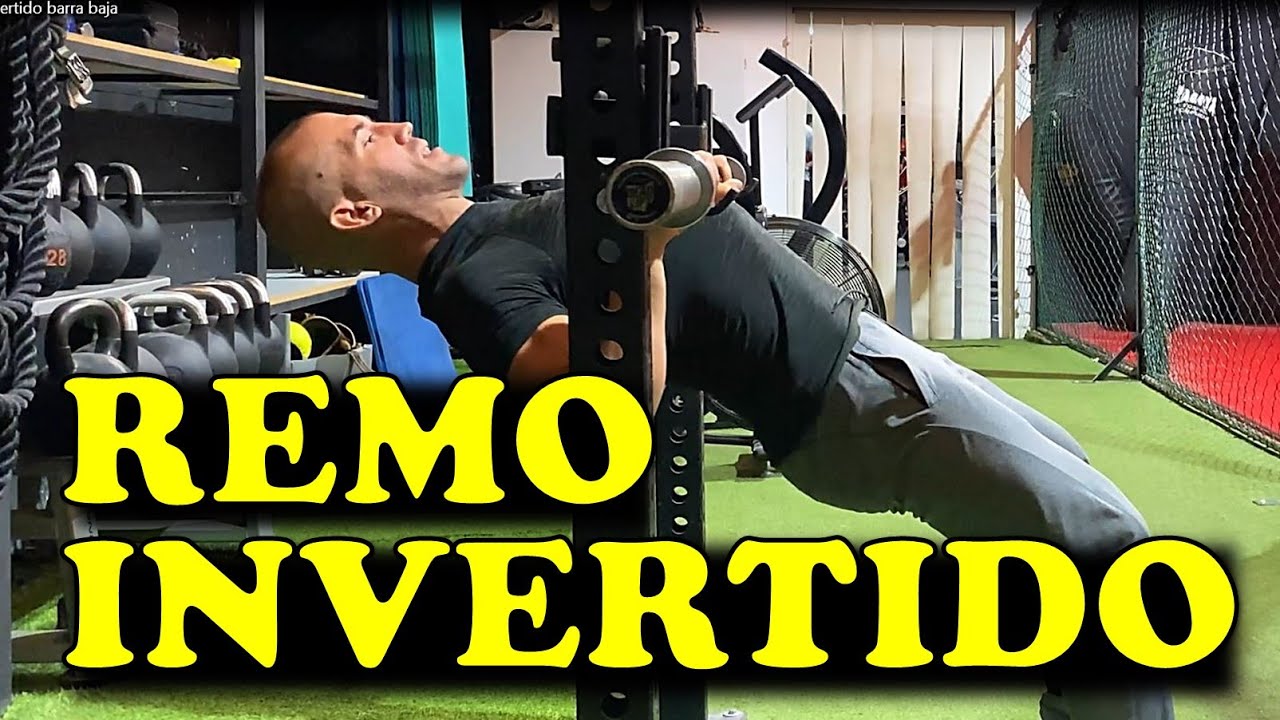 Como Hacer REMO INVERTIDO en BARRA