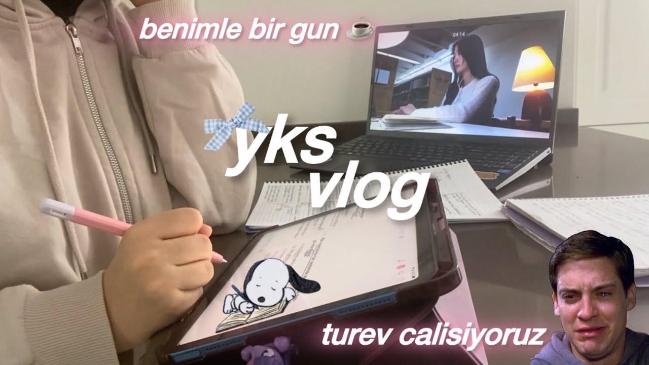 turevle guresiyorum 🦍 | benimle bir gun 🎀📎| YKS VLOG #yks 