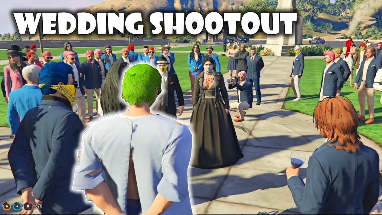 AKALA KO COSTUME PARTY KASALAN PALA (Wedding Shootout) sa GTA 5 RP