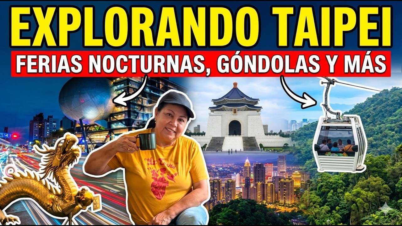 Explorando Taipei, cafe, gondolas sobre la selva, ferias nocturnas y mas