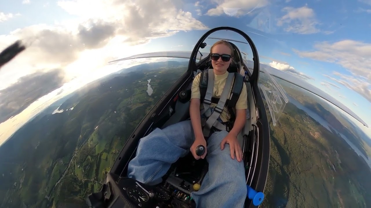 Nome flyklubb passasjer tur 14 jul