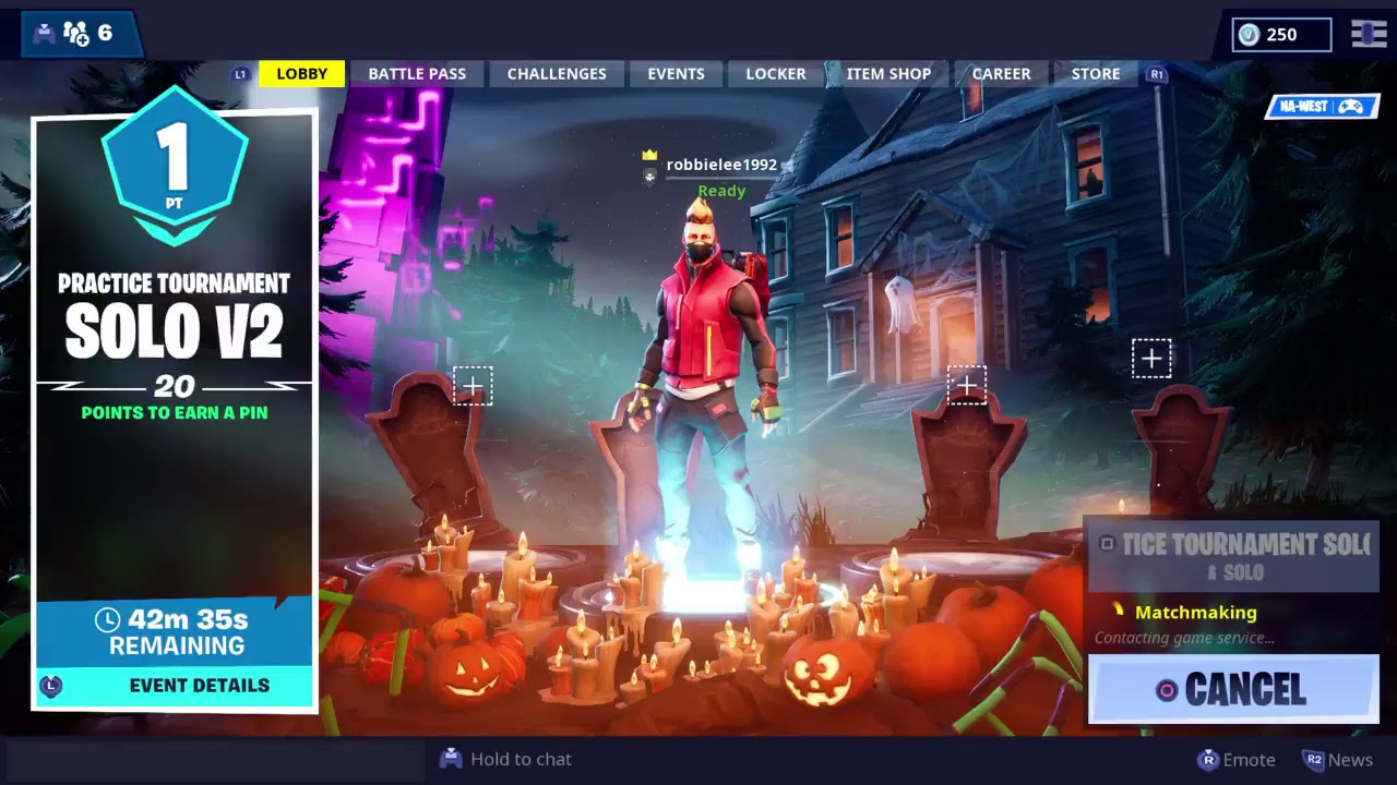 FORTNITE TOURNAMENT PRACTICE V2 SOLOS