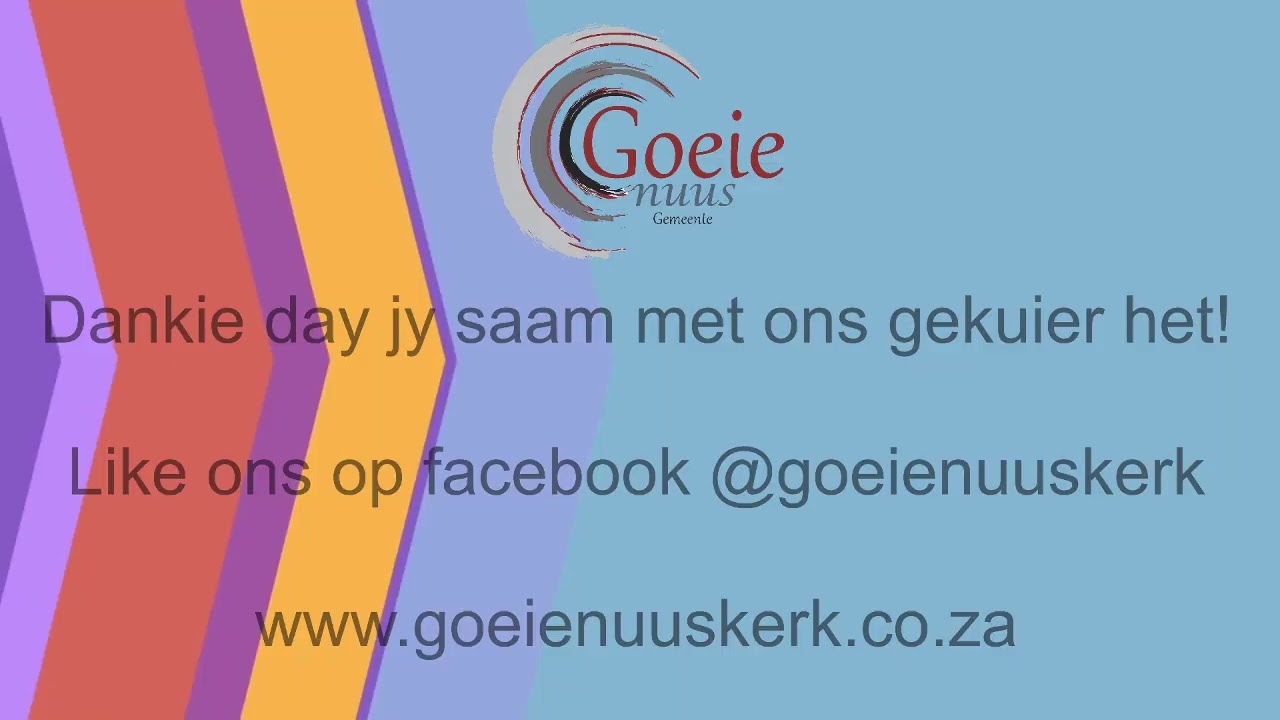 28 Junie 2020 // Ek sal glo // Marius de Jager - LIVE