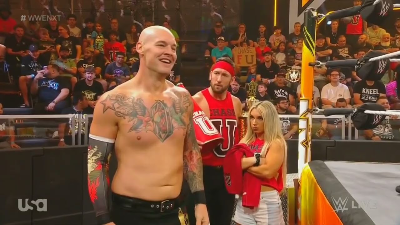 WWE NXT BARON CORBIN VS ANDRE CHASE 08/01/23