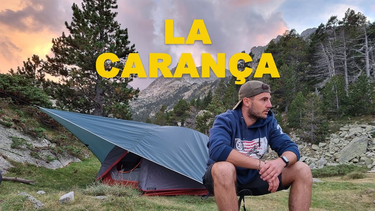BIVOUAC AU BORD DE LA CARANCA - 33 Kms, 1.300 D+, 20 Kgs de matos, dur ! - Ep.04
