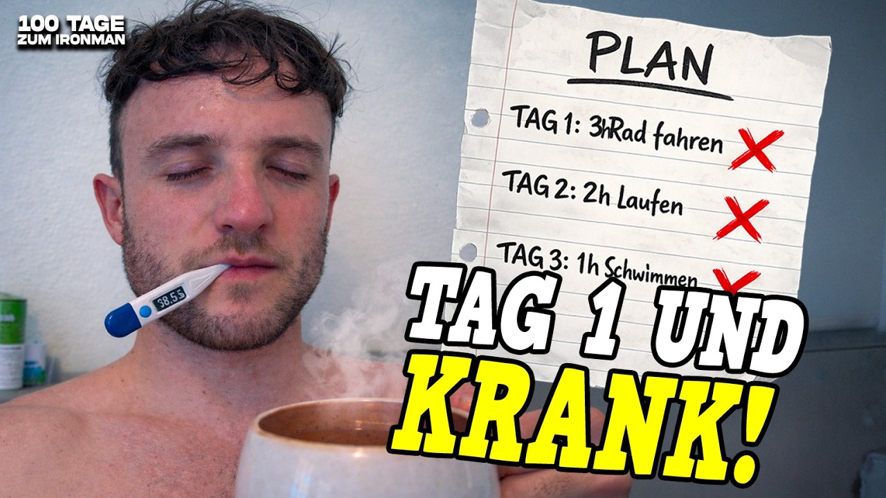 Ich starte das Ironman Projekt und bin sofort krank! | 100 Tage vom Pumper zum Ironman