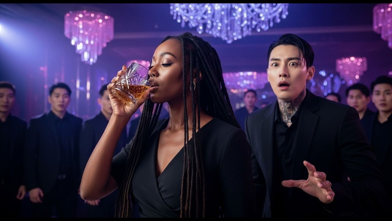 Black Woman Was Dared to Steal the Mysterious Man's Drink — Unaware It Was Poisoned for Korean Mafia