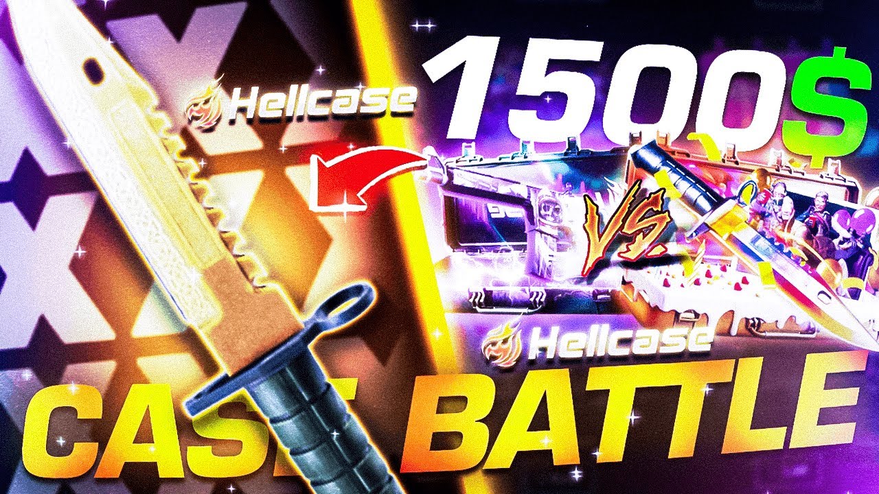 INSANE $1500 PROFIT in Hellcase CASE BATTLE Mode!