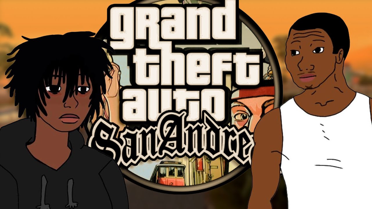 GTA San Andreas ГЛАЗАМИ ЗУМЕРА