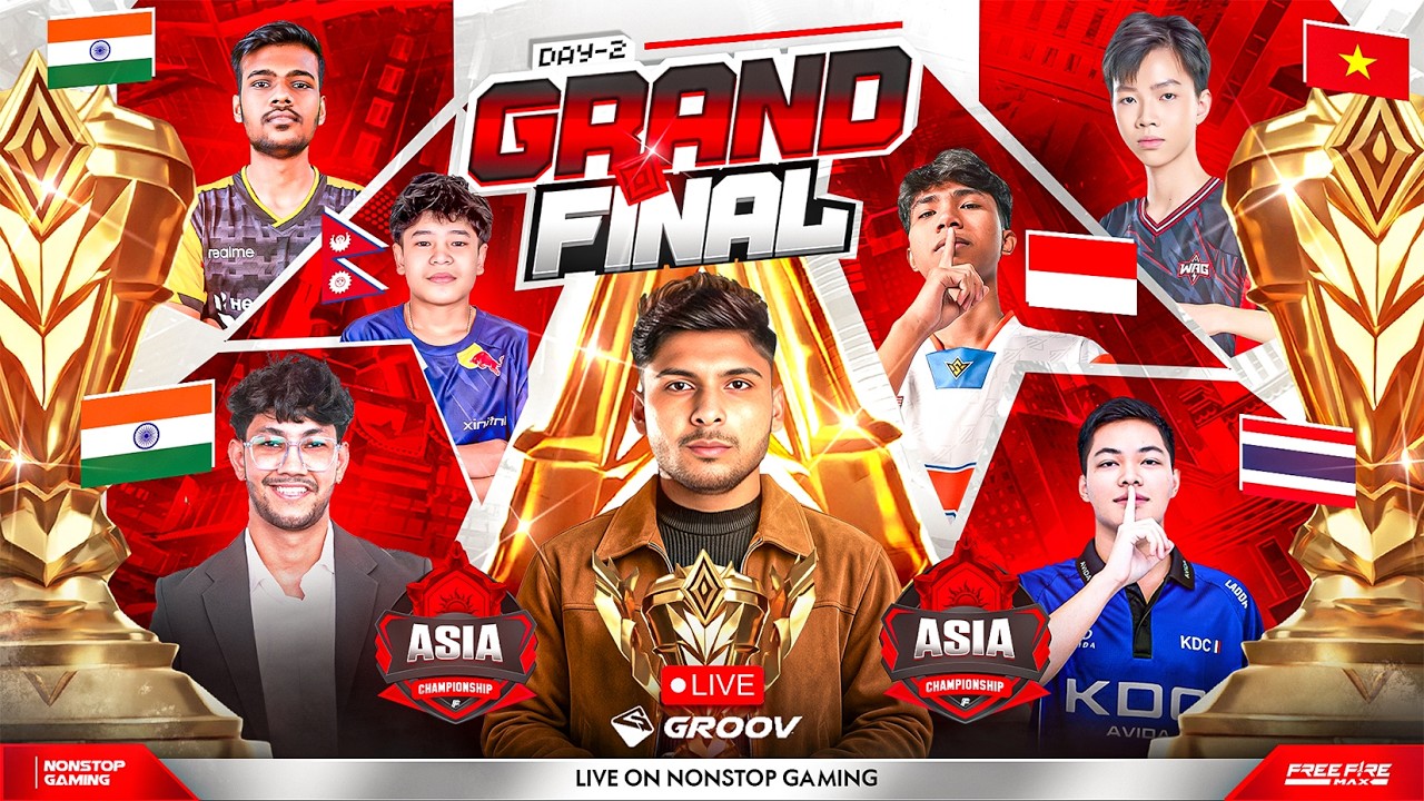 ASIA CHAMPIONSHIP GRAND FINAL DAY-2 🔥🥶 || S8UL, GODL, TI 🇮🇳 vs WAG, CPX, FL 🇻🇳 AVD 🇹🇭 #nonstopgaming