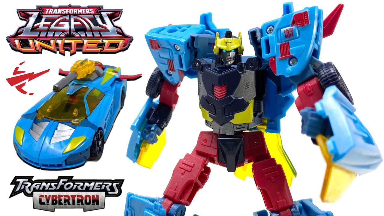 Обзор Transformers LEGACY United CYBERTRON UNIVERSE Deluxe Class HOT SHOT
