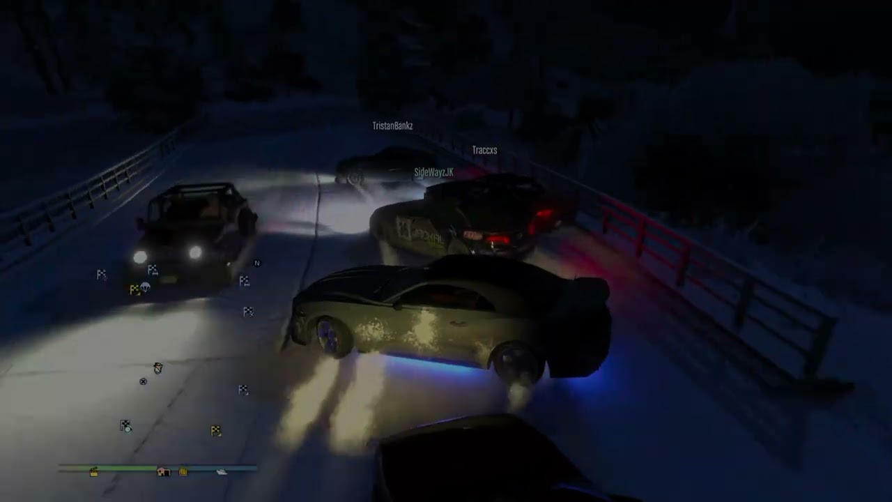 GTAV Unreleased drift tunes on a the dominator GT