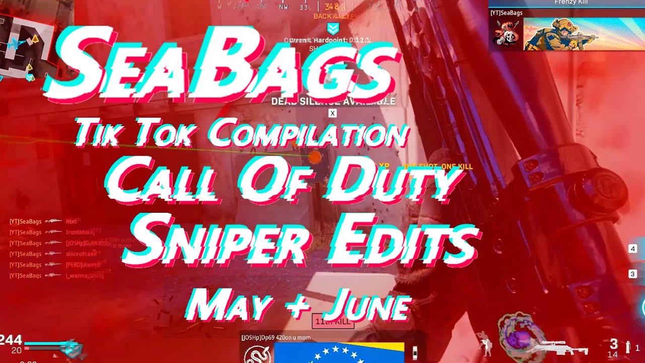 SeaBags Sniper Edits | Modern Warfare Tik Tok Compilation May + June