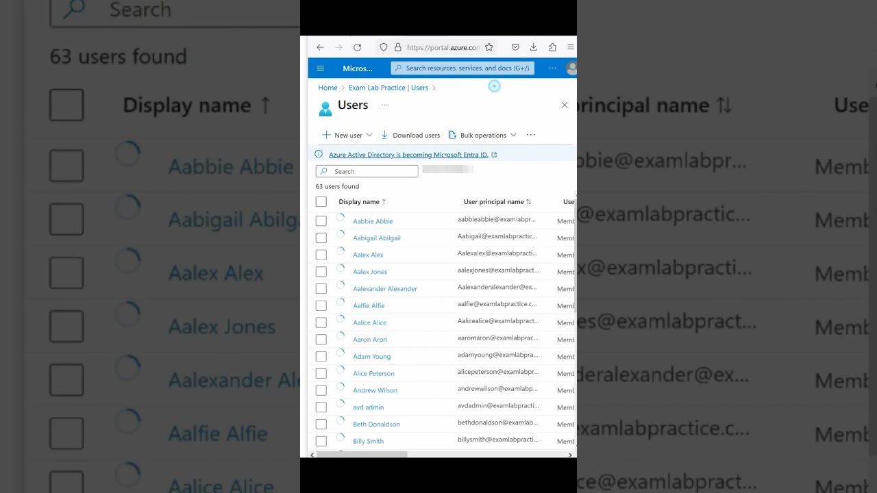 MD-102 Tip #15  Creating bulk Users in Entra ID