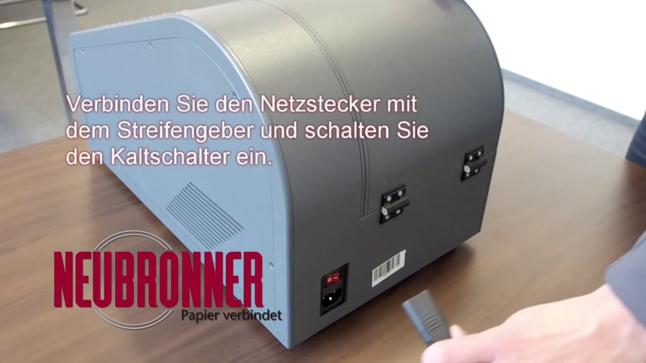 Alpha X1-400 elektronischer Streifengeber für Nassklebestreifen