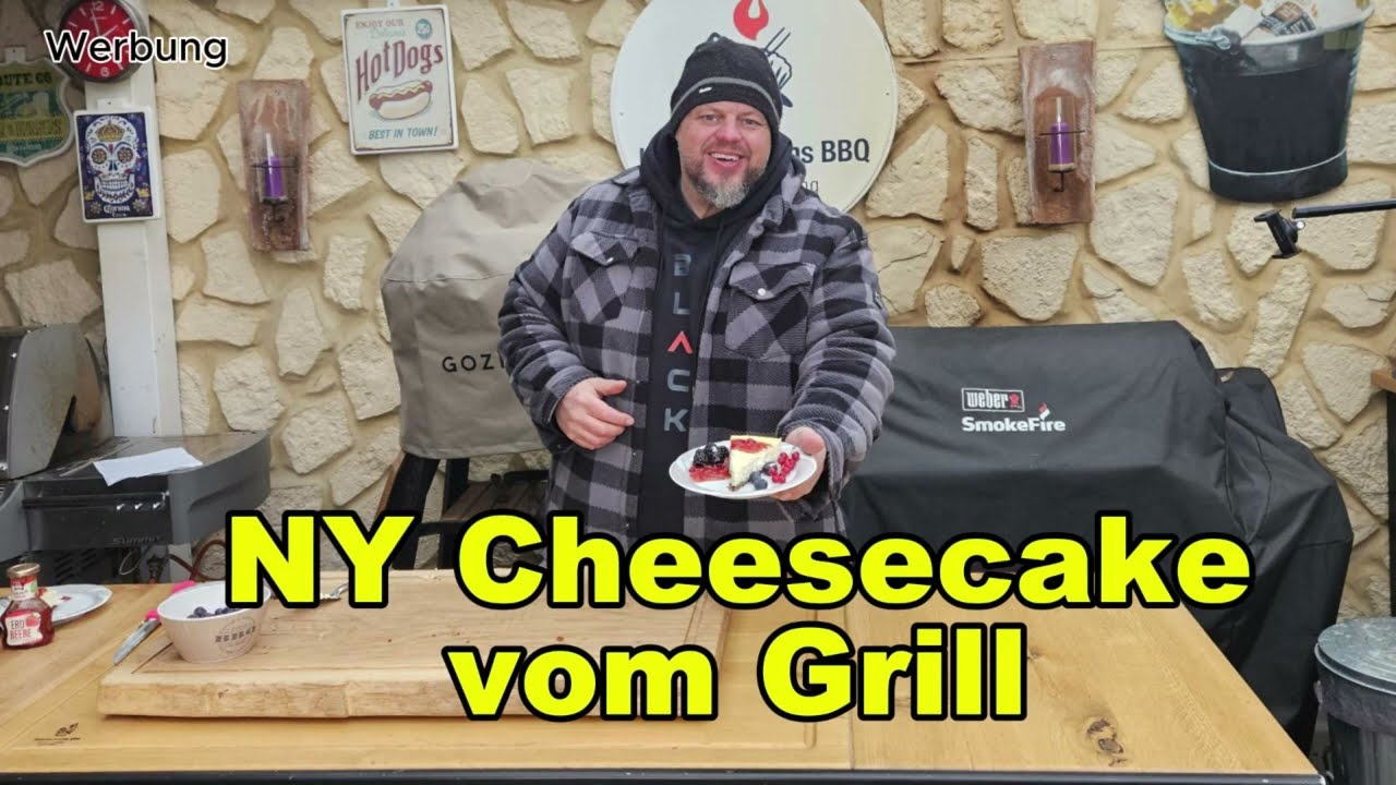 NY Cheesecake vom Grill – Kein Ofen. Nur Feuer.