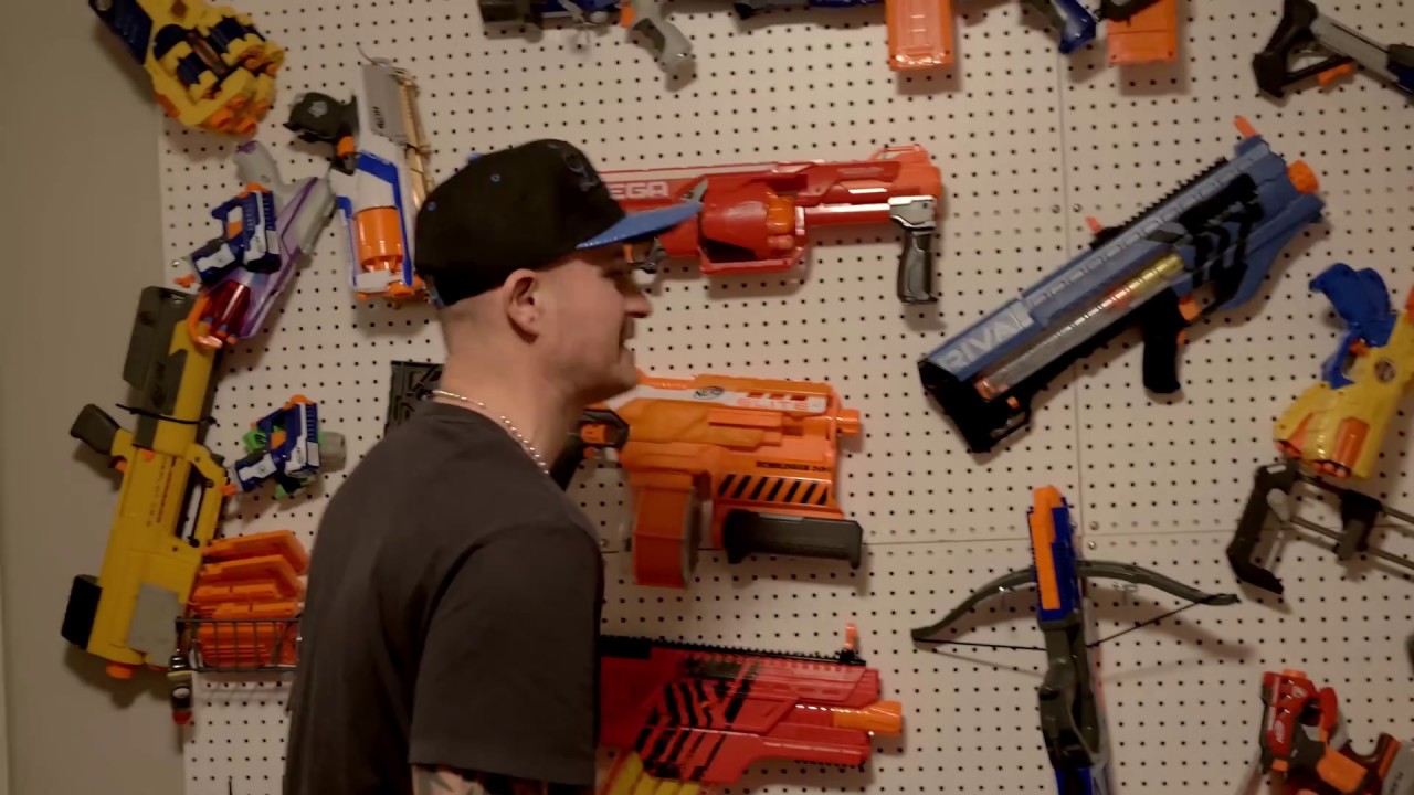 NERF WAR: Chainsaw Fun!