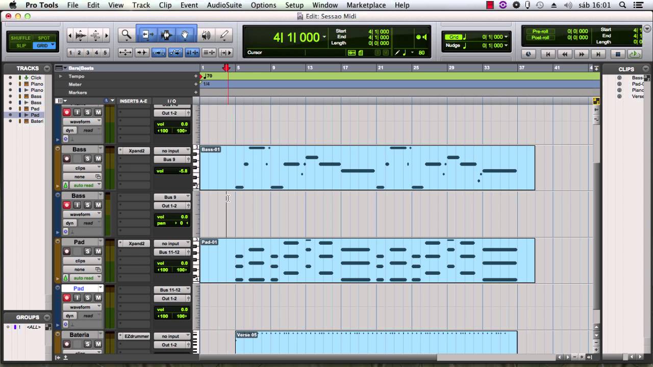 (#Aula 21) Pro Tools - Como Converter Midi em Audio no Pro Tools