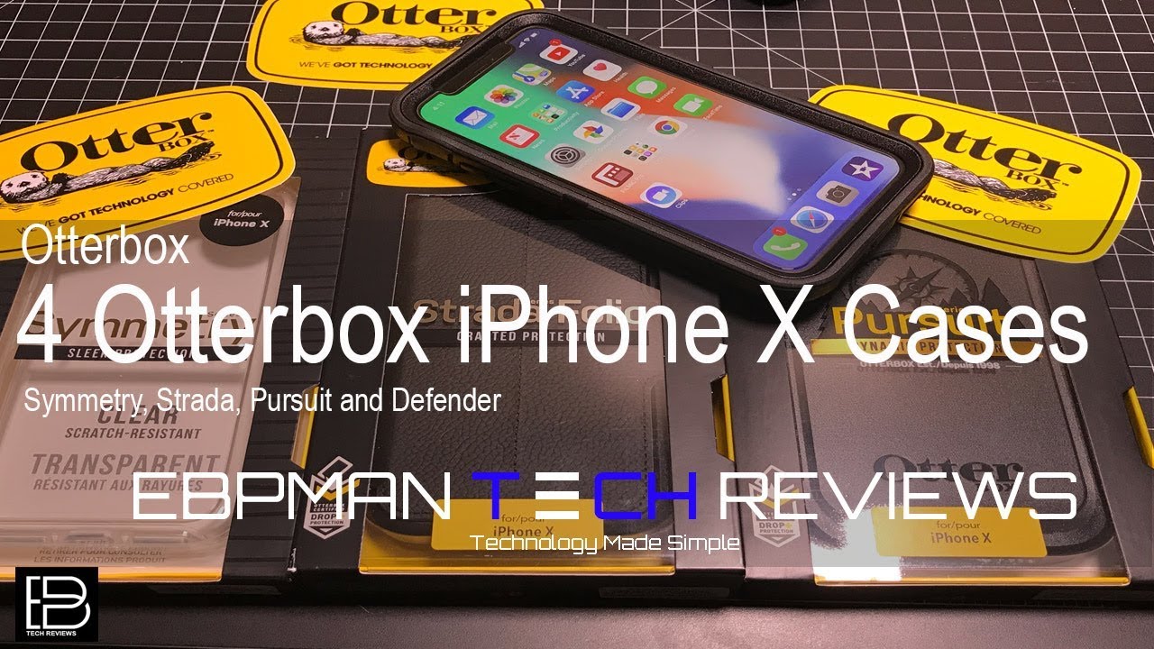 iPhone Xs:  4 Otterbox Cases reviewed and wireless charging tested!