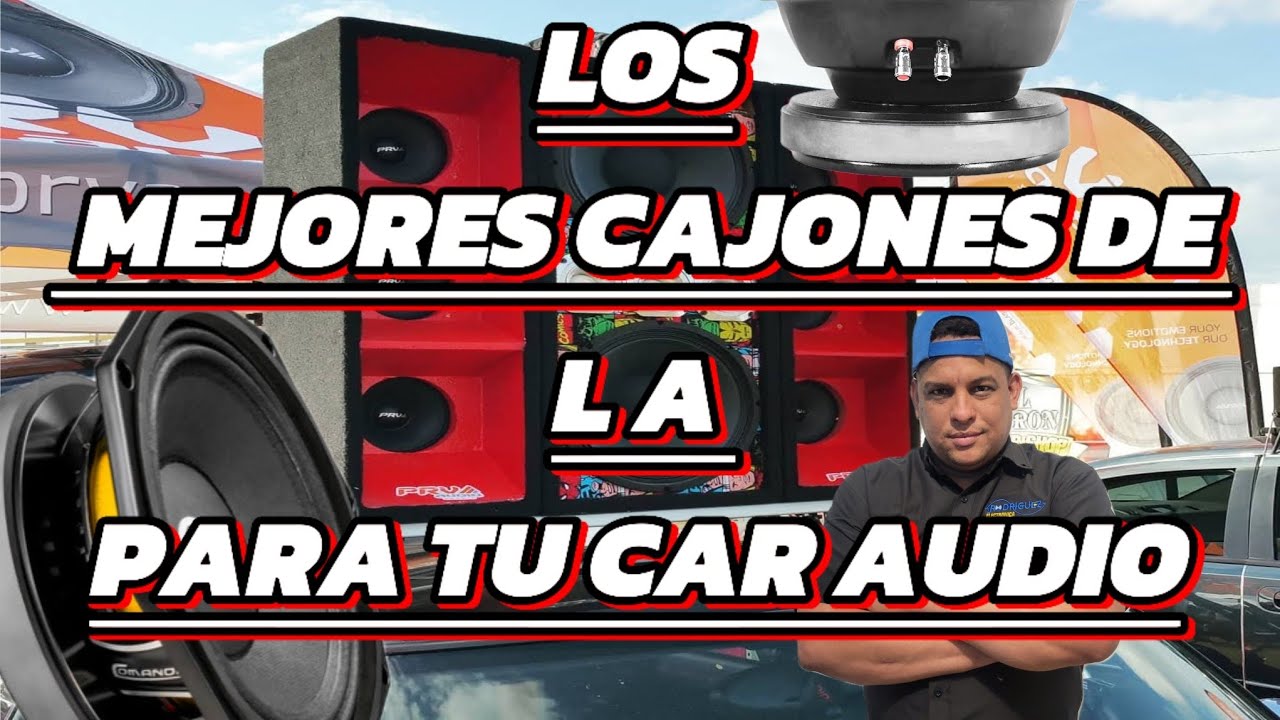 TIPOS DE CAJONES PARA L A Y BOCINA TE CONBIENEN