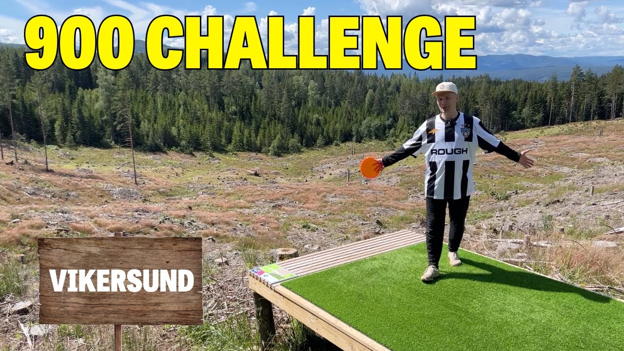 Discgolf på Vikersund Disc Golf Park