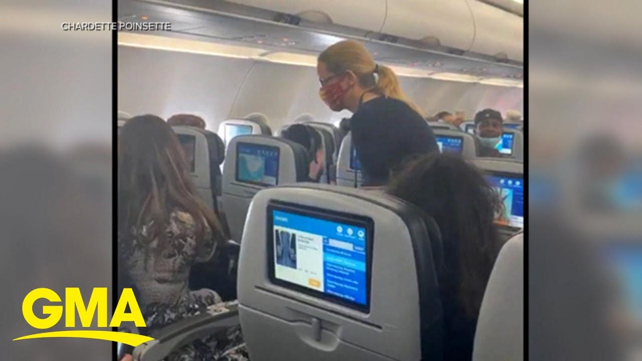 Mom kicked off JetBlue flight over toddler’s mask l GMA