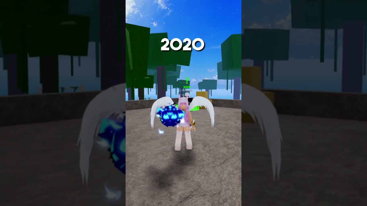 Blox Fruit Gacha Luck 2020 vs 2024! #bloxfruit #roblox #bloxfruits #nguyenphilong2006 #longr