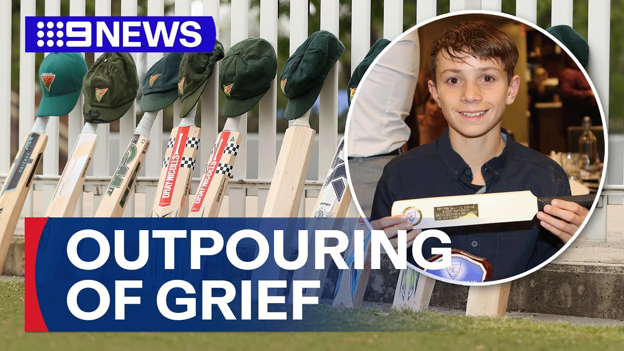 Dad remembers son killed in cricket training accident | 9 News Australia
