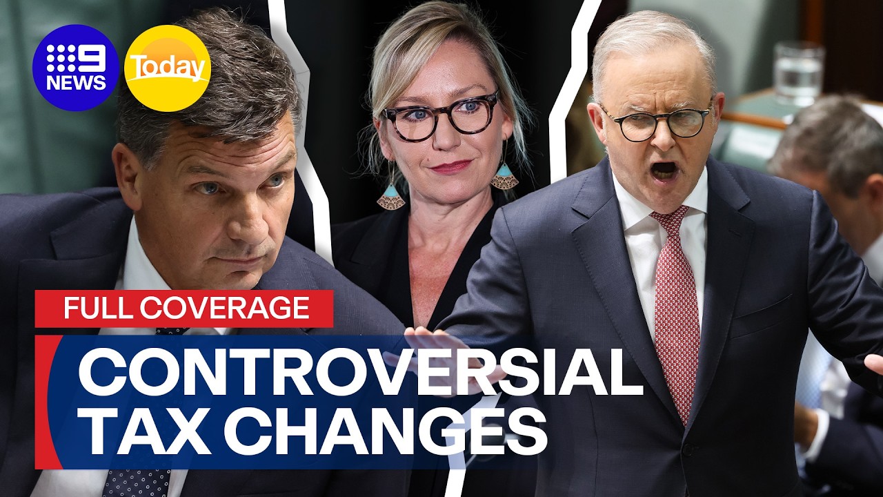 Government strikes deal to push contentious tax changes through parliament  | 9 News Australia