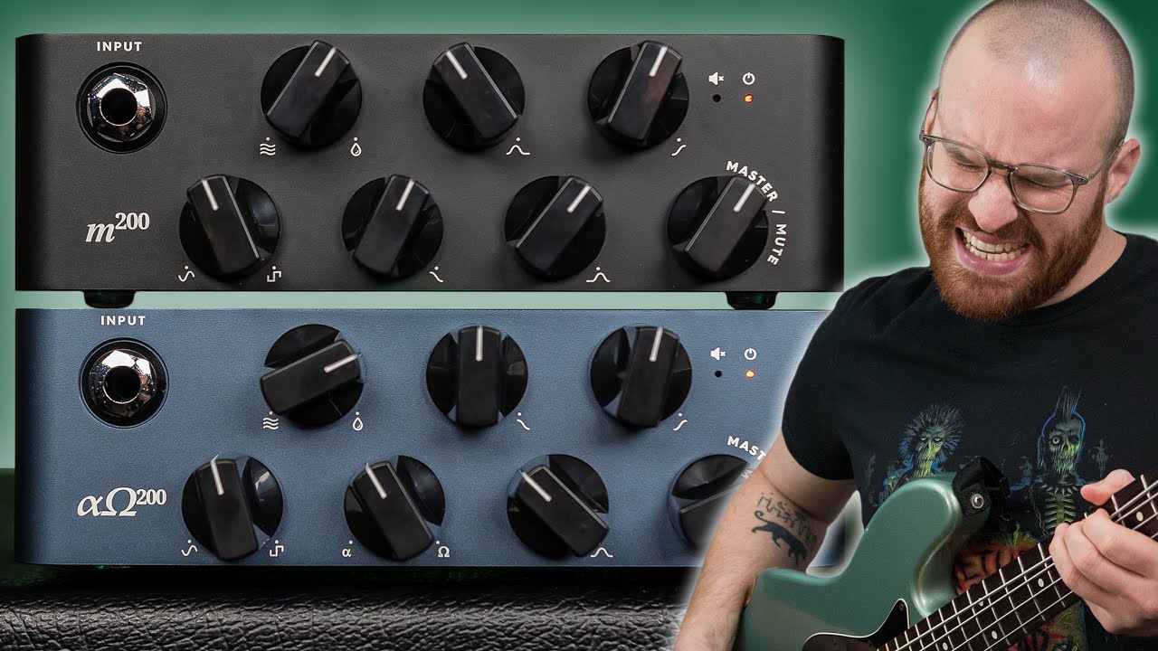 SO MUCH POWER IN SUCH SMALL AMPS! - Darkglass M200 & AO200 Amps [Demo]
