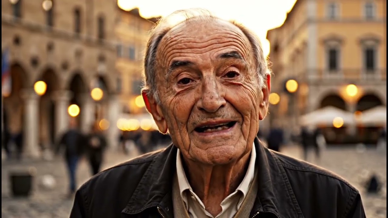 Nonno “lezione di vita”