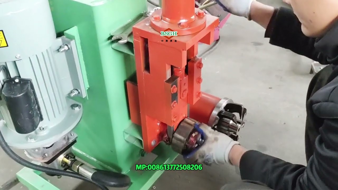 Mini Motor Recycling Machine With Cheap Price |Small Motor Stator Recycling Machine (for USA Client)