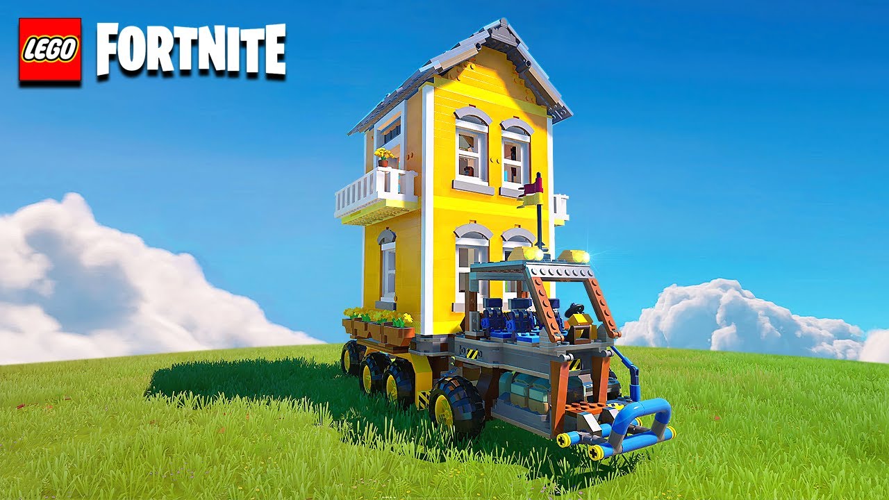 Cómo CONSTRUIR el VEHÍCULO de LEGO Fortnite 🔨🚌 | Motor Home Tutorial