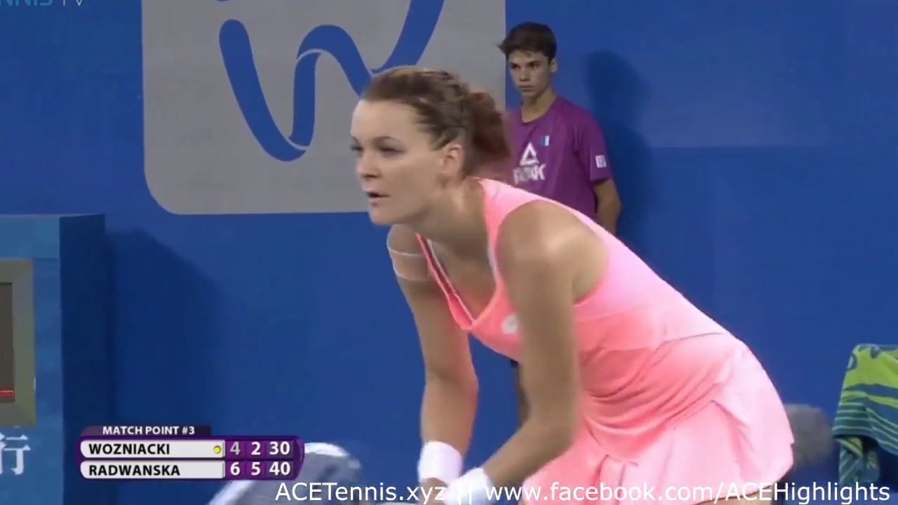 Agnieszka Radwanska vs Caroline Wozniacki Wuhan 2016 Highlights