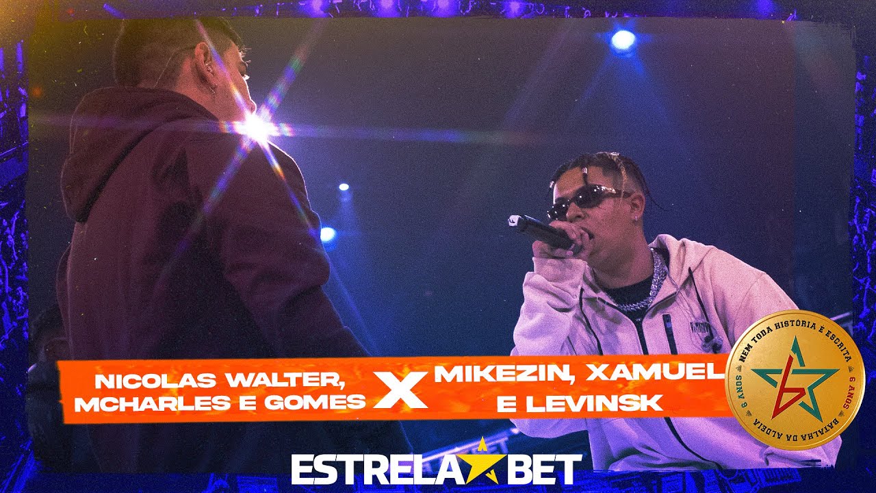 MIKEZIN, XAMUEL E LEVINSK X NICOLAS WALTER, MCHARLES E GOMES | 1ª FASE | BDA 6 ANOS