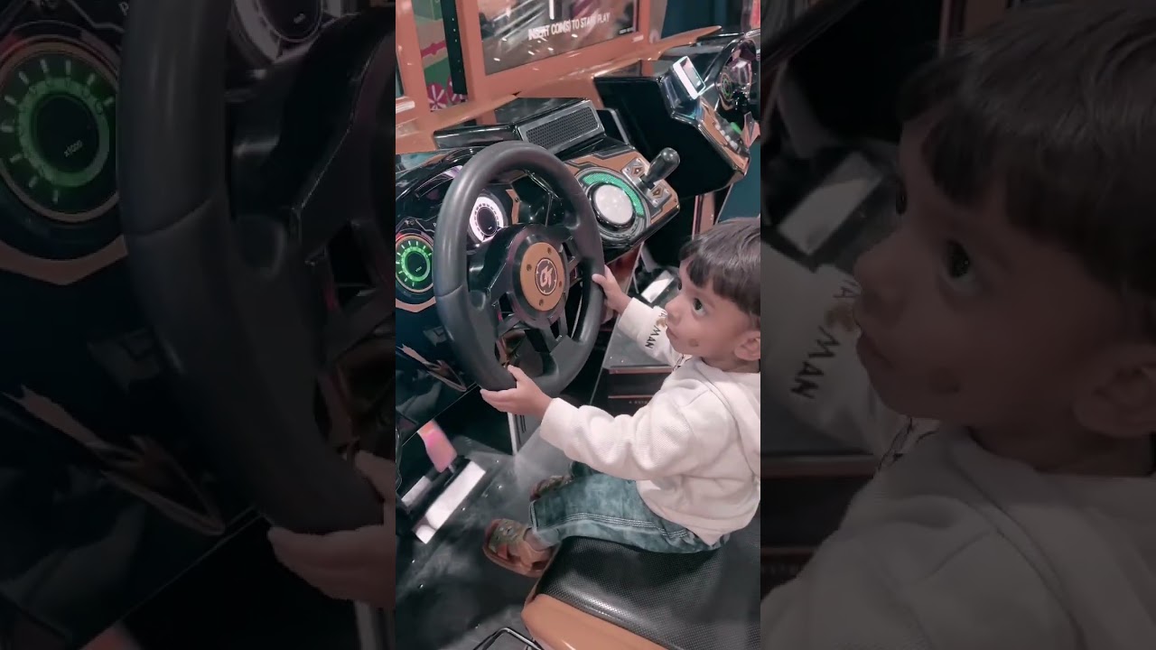 Aryan at Toy zone