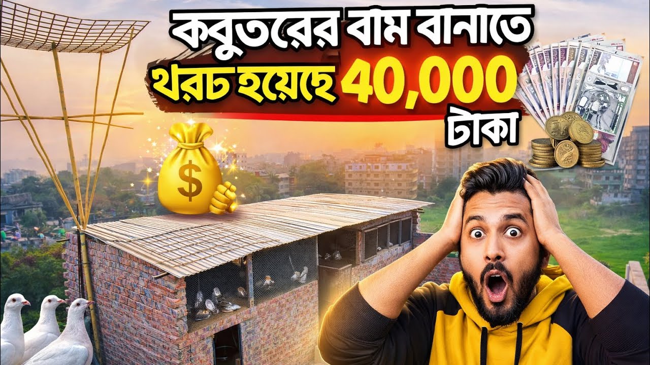 আমাদের কবুতরের বাম বানাতে কত টাকা লাগলো? | Bangladesh। 