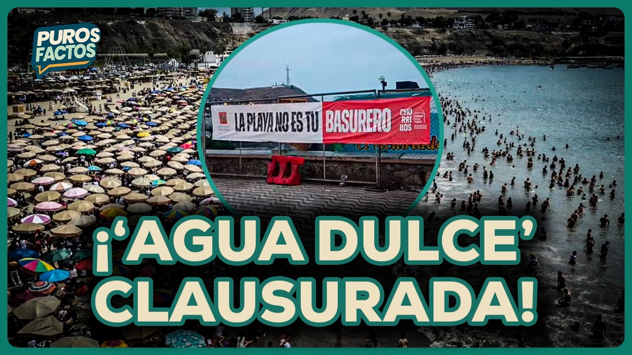 Cierran playa Agua Dulce por contaminación y realizan limpieza | SEGMENTO #PurosFactos