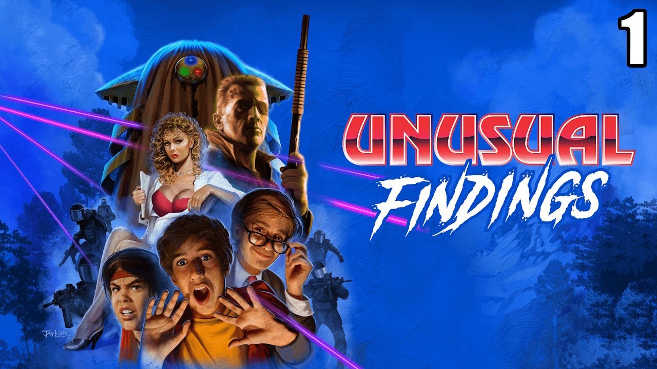 1 Unusual Findings \ Необычные находки ( point'n'click quest в 80-х)