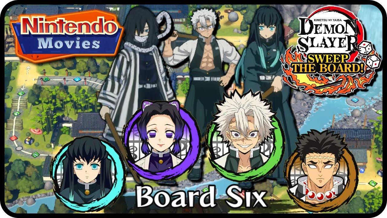 Demon Slayer: Sweep the Board - Board Six (20 Turns, 3 Players)