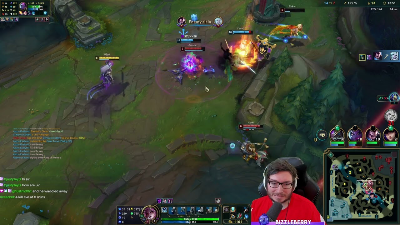 New Healer build for Nami Support in Patch 14.10