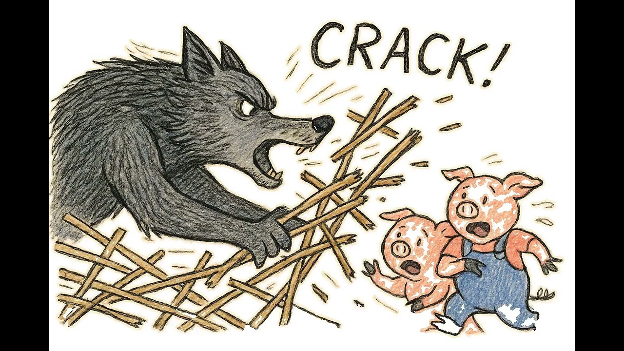 Three Little Pigs. @happyboxkids