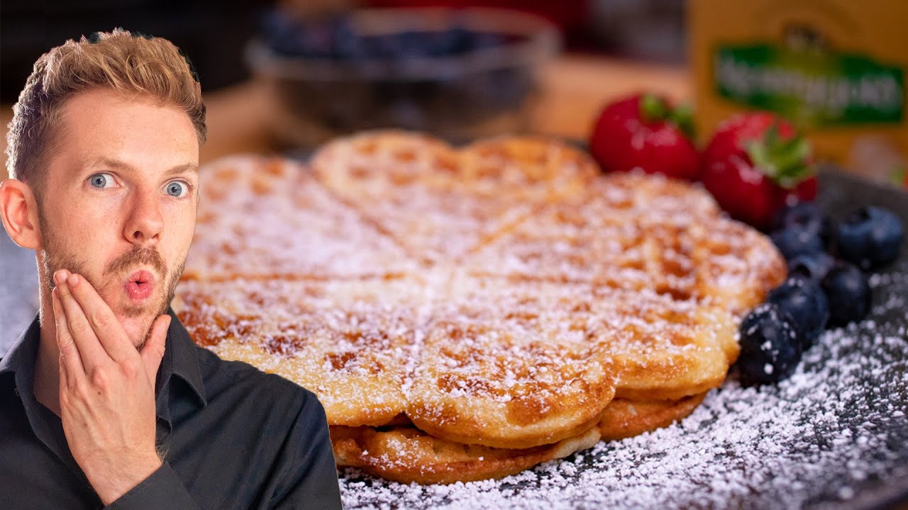 Diese Waffeln könnte ich jeden Tag essen! | Einfaches Rezept