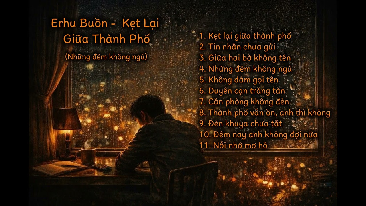 Kẹt Lại Giữa Thành Phố | Album Nhạc Buồn Erhu – Nghe Đêm Cô Đơn