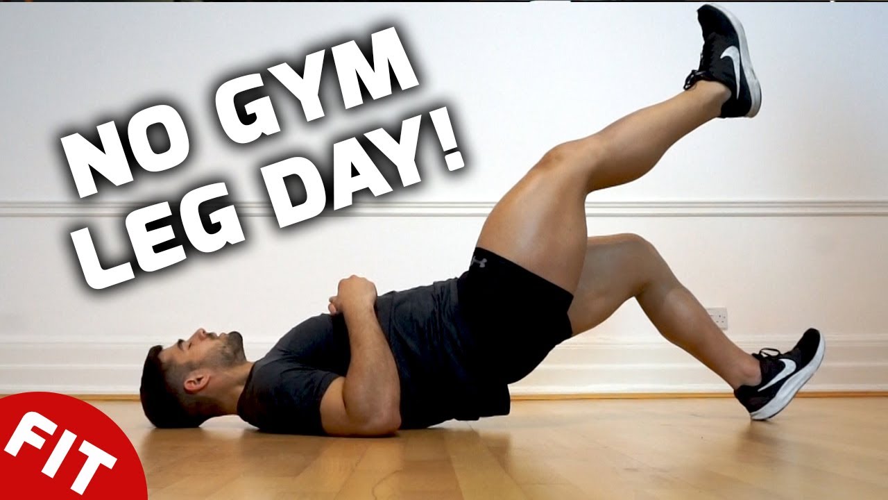 Best No Gym at Home Leg Workout - 9 Minute Follow Along